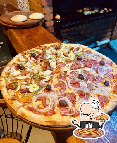 Peça diferentes tipos de pizza