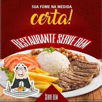 Comida em Restaurante Serve Bem