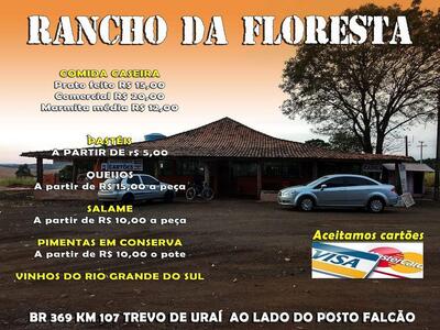 Olhe as informações sobre o Restaurante Rancho Da Floresta