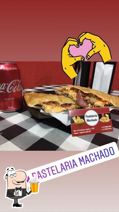 Você pode pedir uma bebida do menu