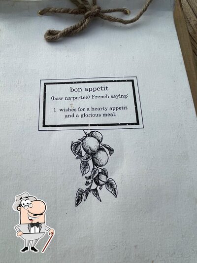 Enjoy the view outside Bon Appetit