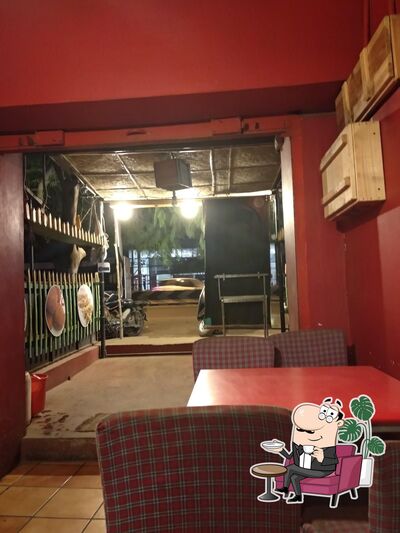 The interior of Liyaqat food company