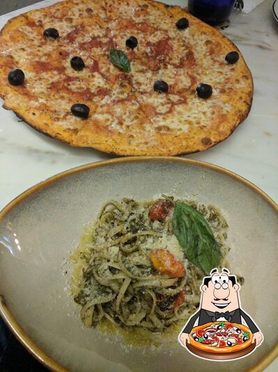 At The Bandra Project By PizzaExpress, you can enjoy pizza