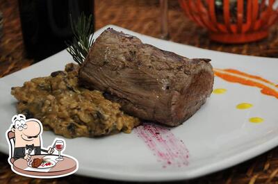 Há uma seleção de opções para os amantes da carne