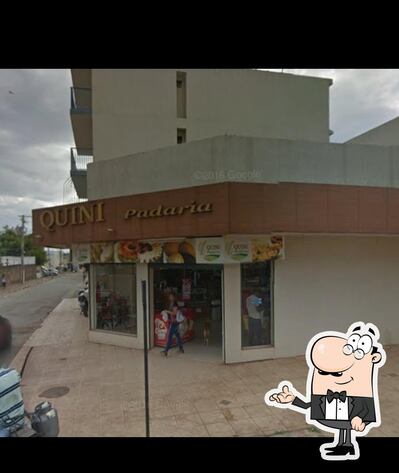 O interior do Quini Padaria