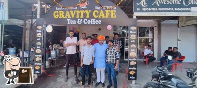 The exterior of Gravity cafe