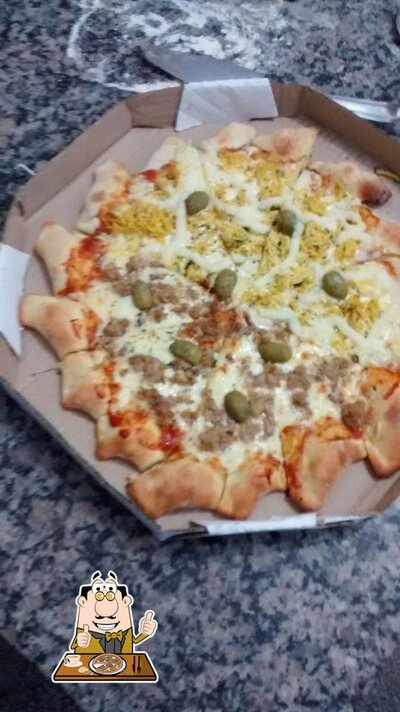 No Sr. da Pizza, você pode provar pizza