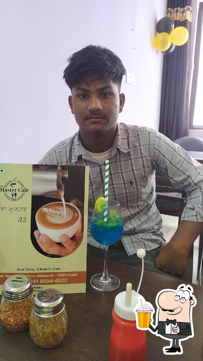 Check out different drinks offered by The master café