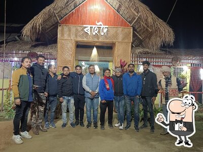The exterior is an important feature of Mahabahu Dhaba