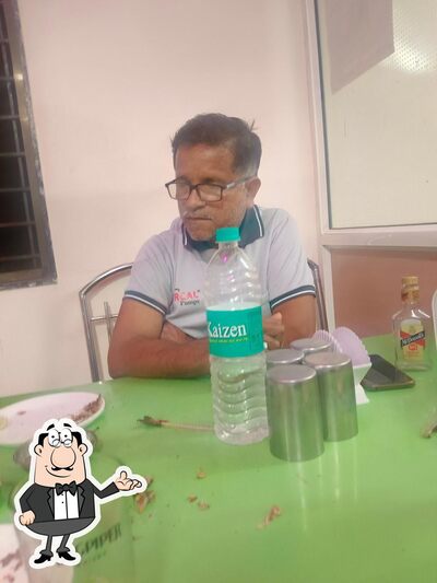 Take a seat at one of the tables at JAGAN SHOP