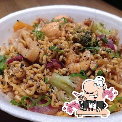 Comida em Banzai Sushi & Crêperie