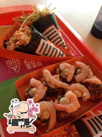 Escolha diversas opções de sushi