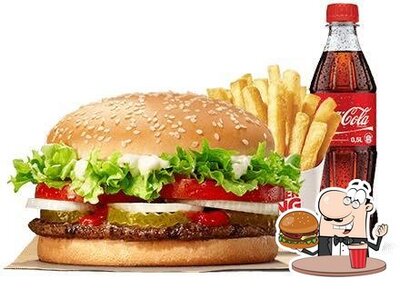 Taste one of the burgers available at Green cafe