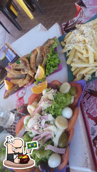 Platos en Padrinho's Bar