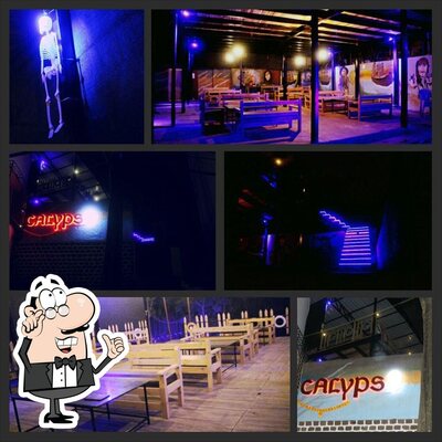 The interior of Calypso Restaurant