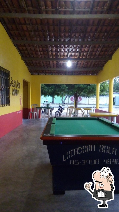 O interior do Bar Nova Lagoa