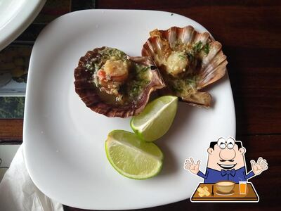 Comida em Deck da Villa