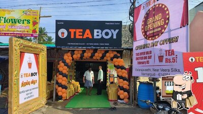 Enjoy the view outside Tea Boy