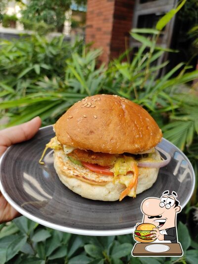 Try out one of the burgers available at Taru Chaaya - Dine In & Tea Point