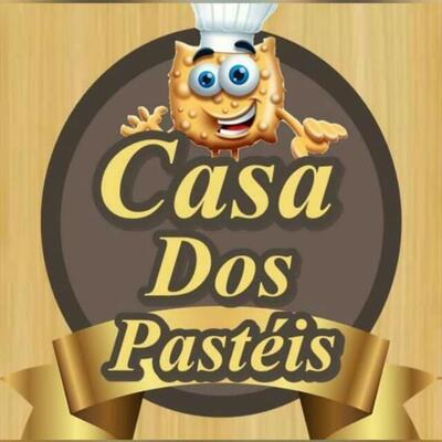 A representação gráfica da marca do Casa dos Pasteis