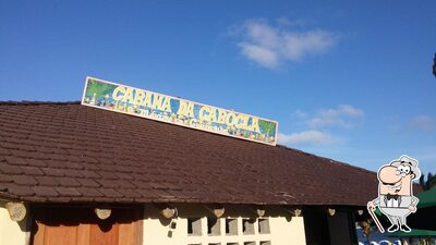 a área exterior é uma característica importante do Cabana da Cabocla