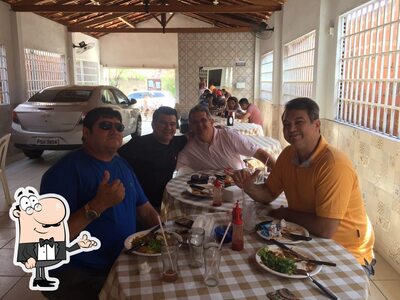 O interior do 100% Lanches " O Lula"
