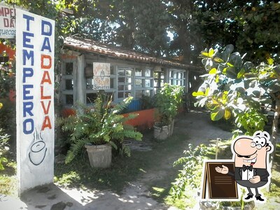 a parte exterior é uma característica importante do Tempero da Dalva
