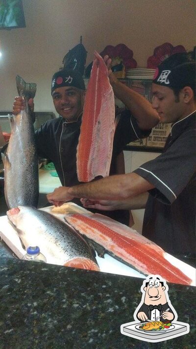 Há uma gama de refeições de peixe