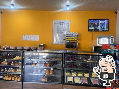 O interior do Panificadora Papa Pão loja 1