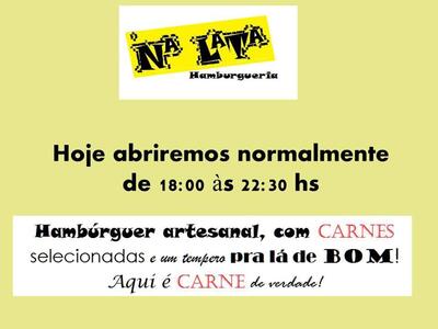 A marca do Na Lata Contagem MG