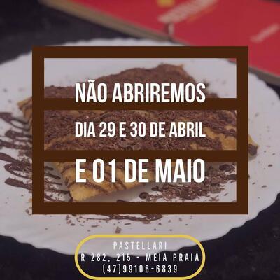 Aqui está a publicidade do Deliciata Itapema SC