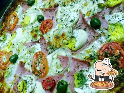 Peça diversos variedades de pizza