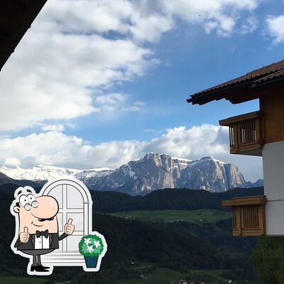 Curiosa tra gli esterni di Rustica Gasser