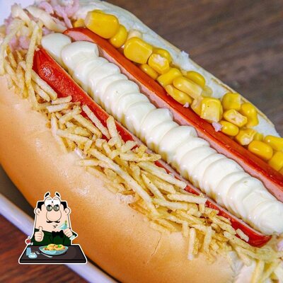 Comida em Dog do Geléia