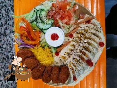 Nourriture à Kebab trailer