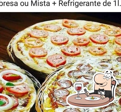 Platos en Vinícius Pizzaria