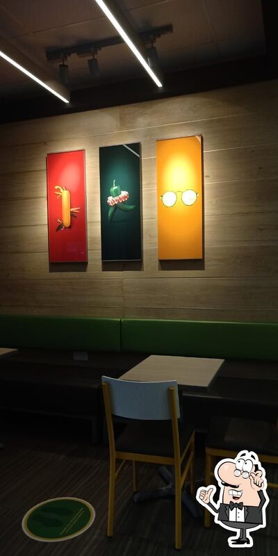 The interior of Subway Shalimar Miracle