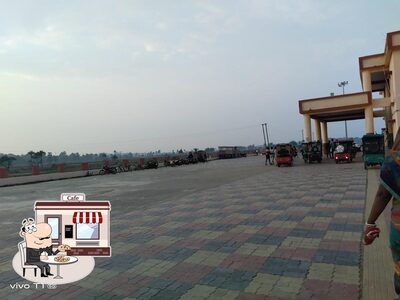 Check out the exterior of Tea store