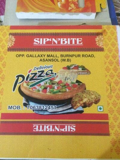 Here’s the advertisement of SIP 'N' BITE