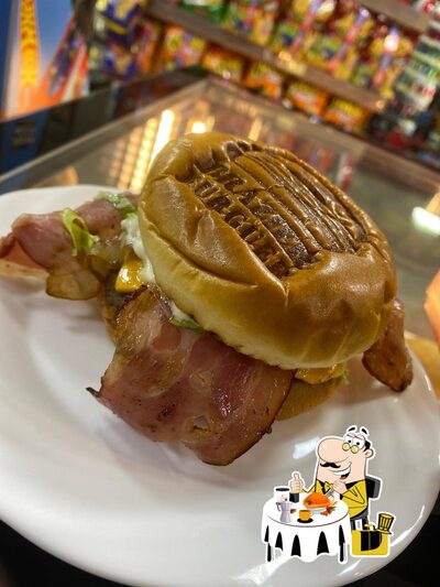 Platos en Jacomite Burger - Colombo