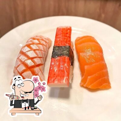 Sushi é um popular cozinha originário do Japão