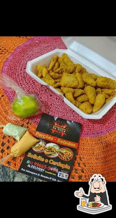Comida em Petiscaria da Vila