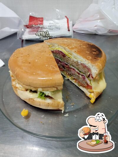 Delicie-se com um hambúrguer no Sorveteria e Lanchonete da Tere