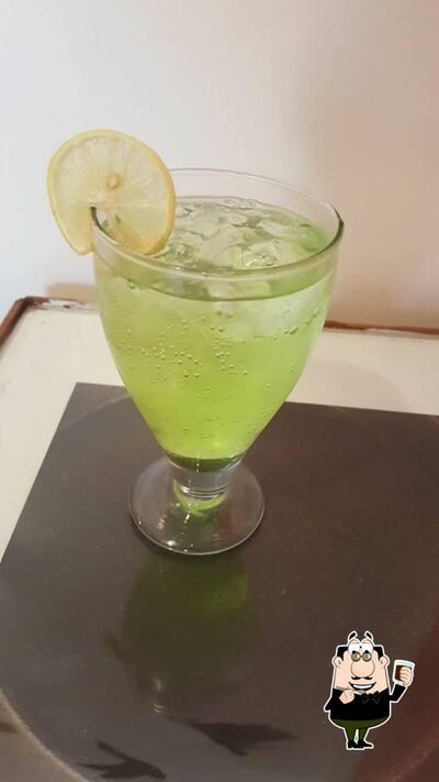 You can order a drink from the menu