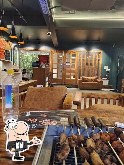 The interior of The Bbq