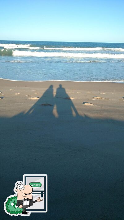 a área exterior é uma característica importante do Restaurante Sabor's Nativo