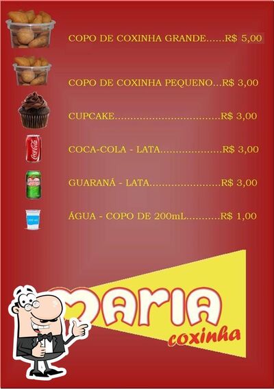 Olhe as informações sobre o Maria Coxinha