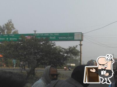 Check out the outside area of Indrani Restaurant