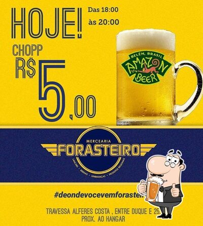 Você pode tomar um copo de cerveja leve ou escura