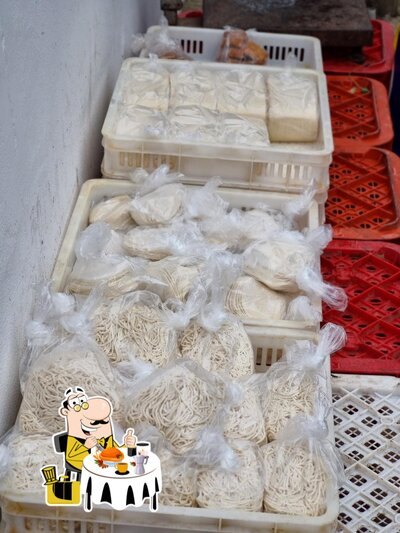 Nourriture à Chinese market